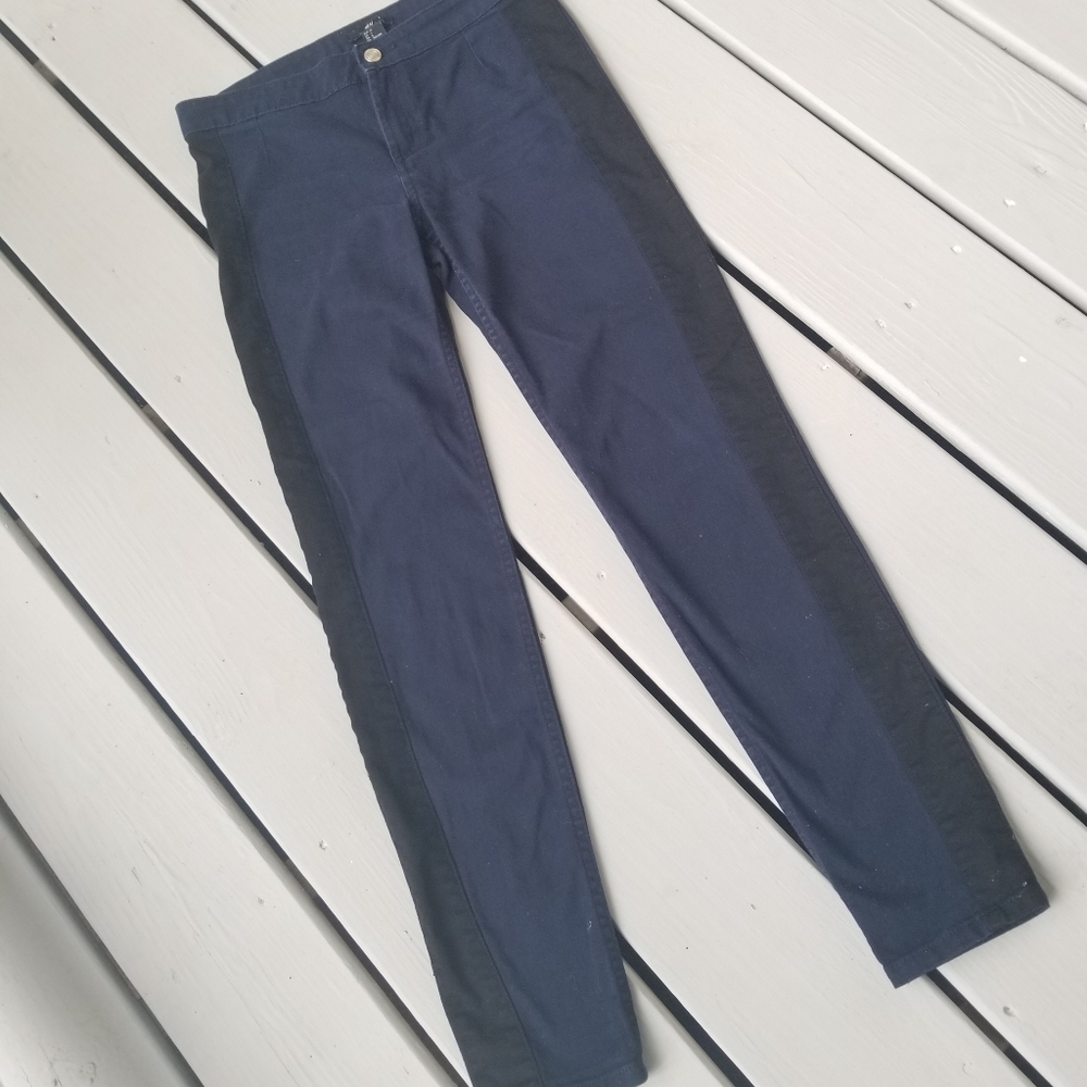 Sz 6 H&M side stripe pants